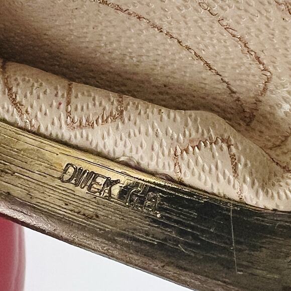 Vintage 1960s Koret Structured Leather Bag Minimalist Collectible Mint Condition - Picture 14 of 16